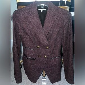 Rebecca Minkoff Burgundy jacket